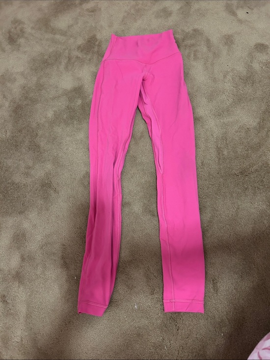 lululemon athletica Pants - lululemon athletica Sonic Pink High-Waist Leggings